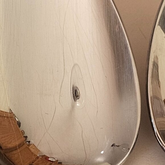 3 Escapade by Dansk Oval Soup Spoons 7.25" plain rounded end vtg minimalist MCM - Picture 7 of 7